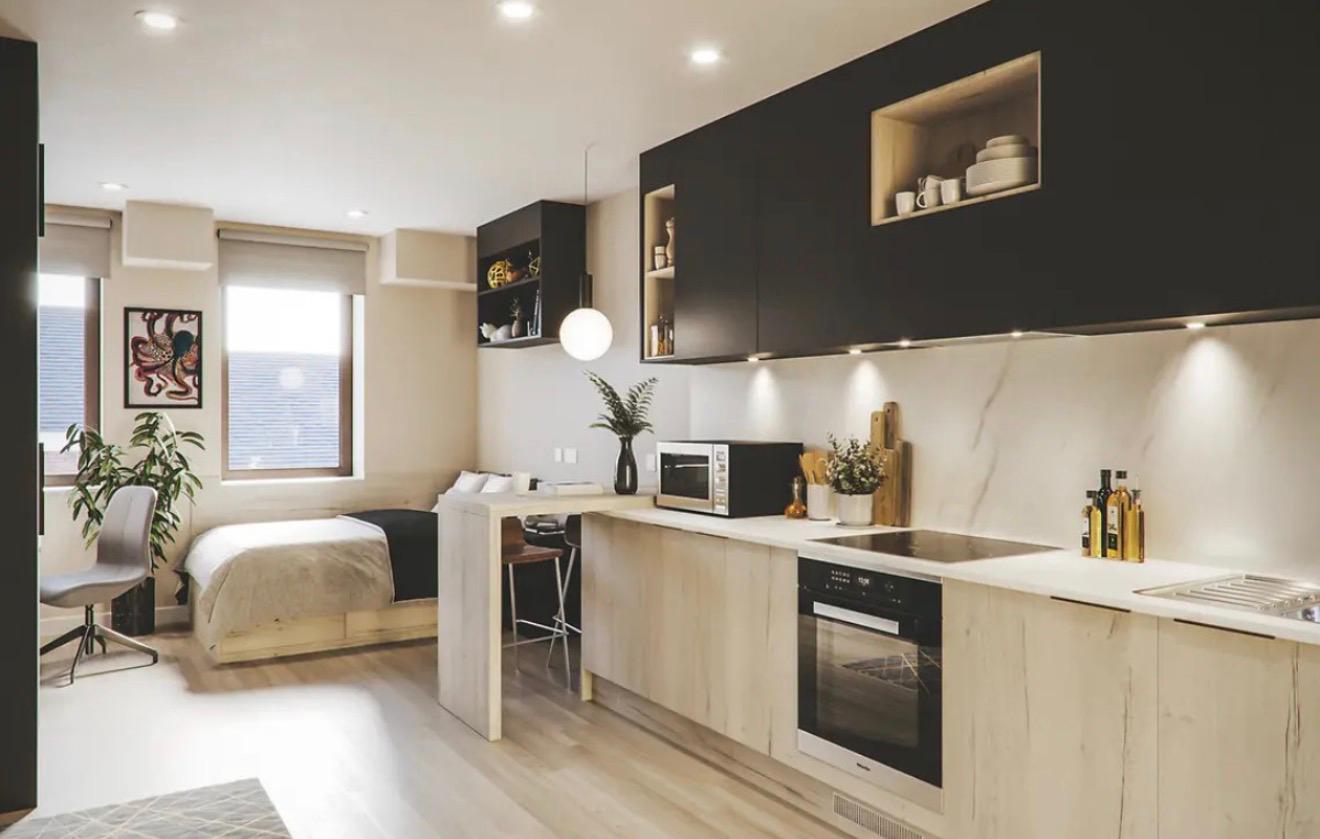 Studio accommodation for Yorkshire College students in Leeds (9)
