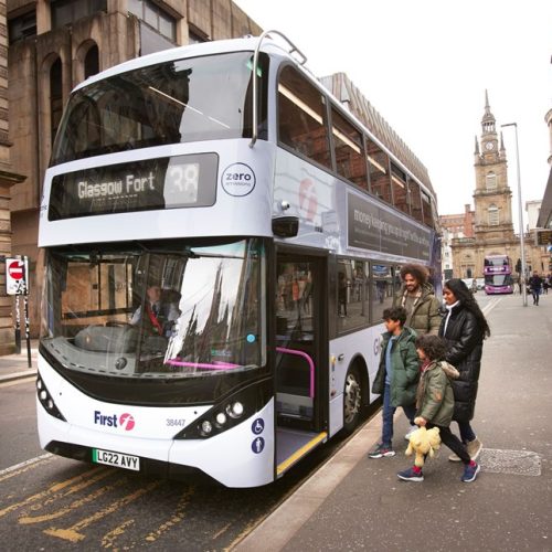Bus in Leeds